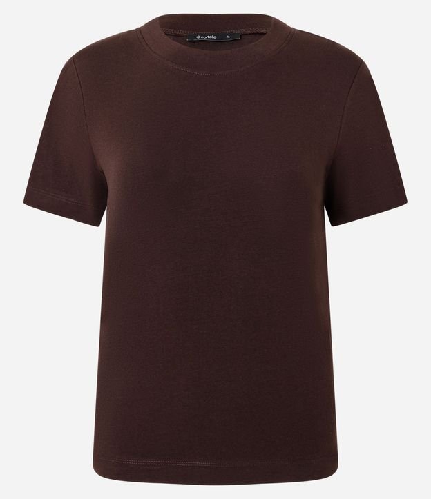 Blusa en Rib con Cuello Redondo 2