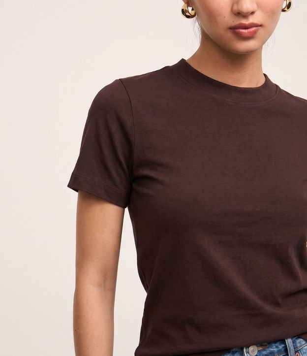 Blusa en Rib con Cuello Redondo 2