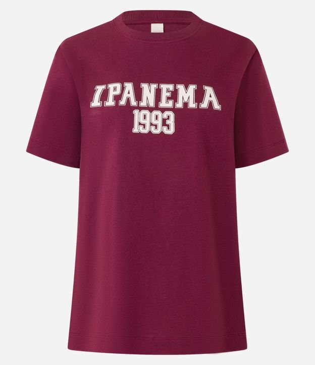 Blusa en Algodón con Lettering Ipanema 1993 6