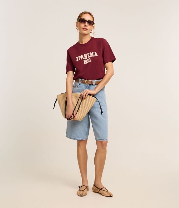 Blusa en Algodón con Lettering Ipanema 1993 2