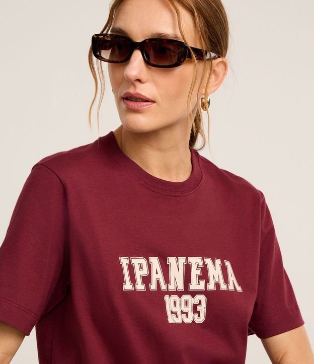 Blusa en Algodón con Lettering Ipanema 1993 4