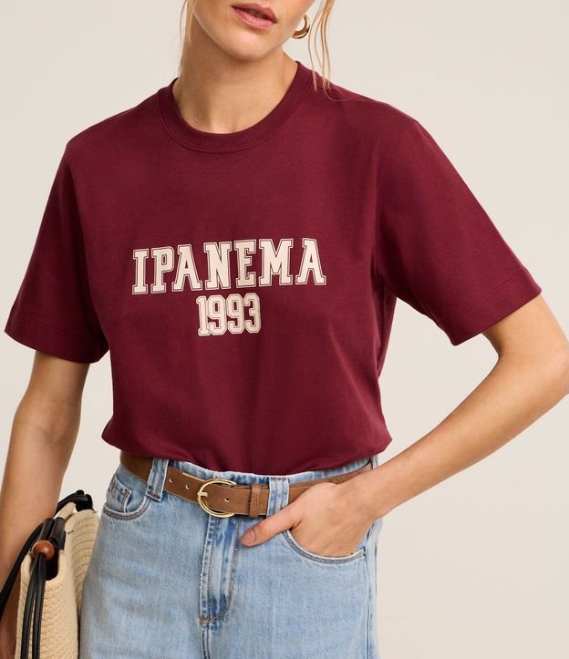 Blusa en Algodón con Lettering Ipanema 1993 5