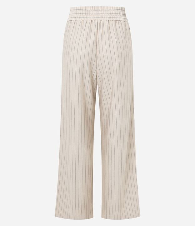 Pantalón Wide Raya de Tiza en Punto Roma 7