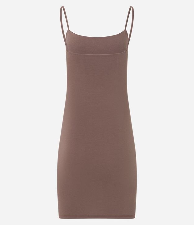Vestido Básico en Cotton con Breteles Finos 8