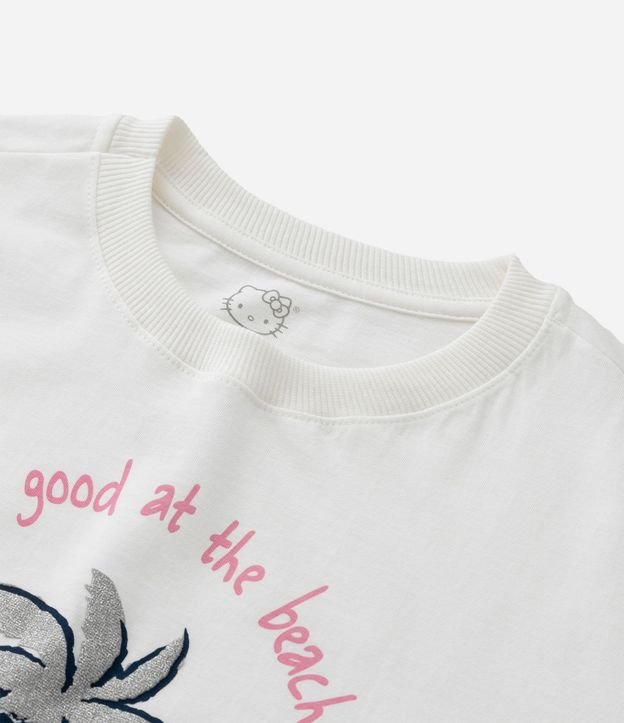 Remera Infantil Comfort con Estampa de Hello Kitty - Talle 5 a 14 años 5