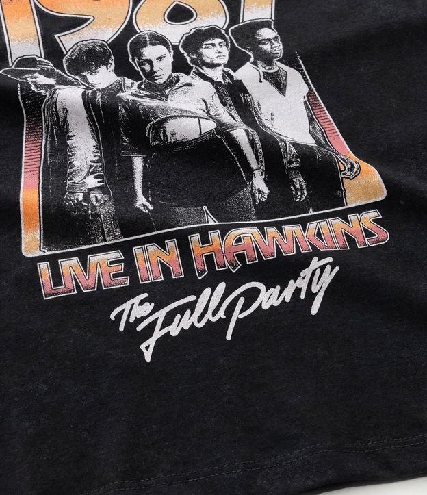 Remera Infantil Relaxed con Estampa Stranger Things - Talle 7 a 14 años 5