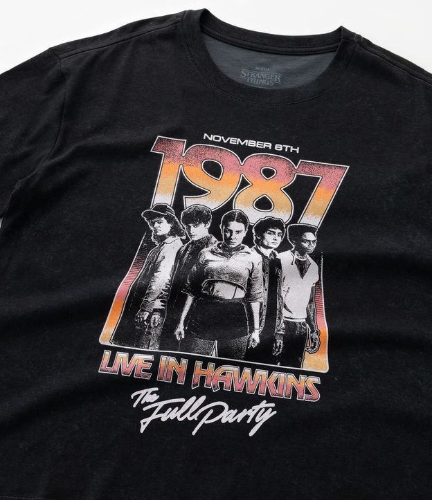 Remera Infantil Relaxed con Estampa Stranger Things - Talle 7 a 14 años 6