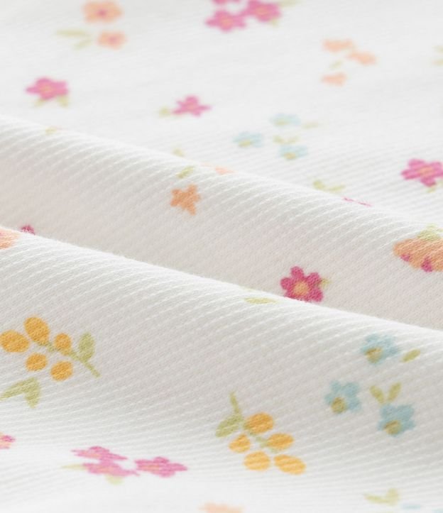 Body Infantil con Estampa Floral Liberty - Talle 0 a 18 Meses 5