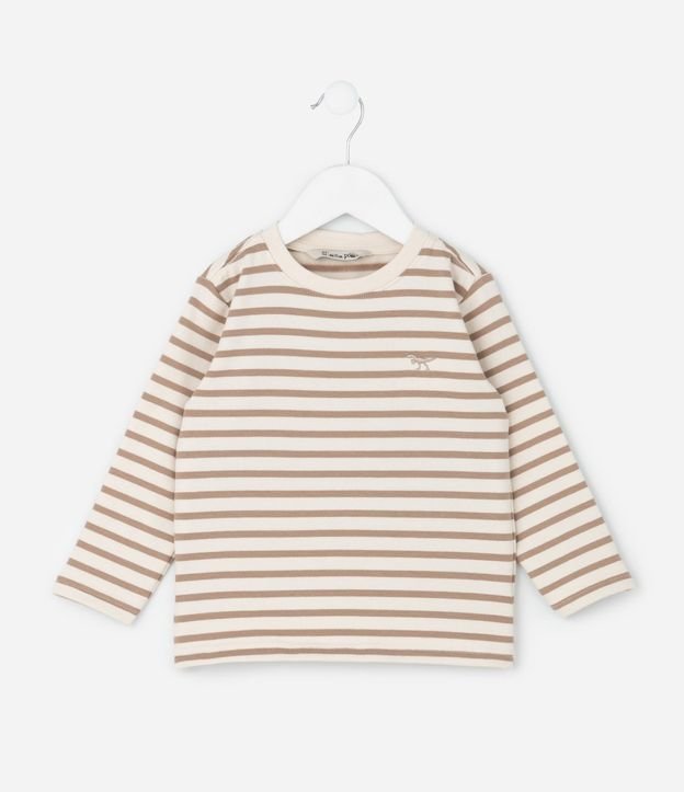Remera Infantil Comfort Rayada – Talle 1 a 5/6 años 2