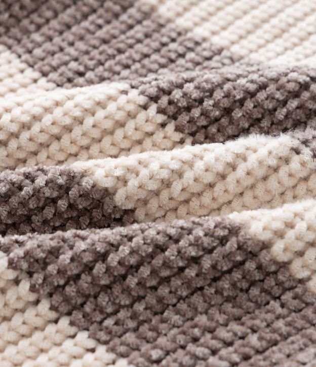 Suéter Infantil en Chenille con Rayas en Blocos – Talle 1 a 5/6 años 4