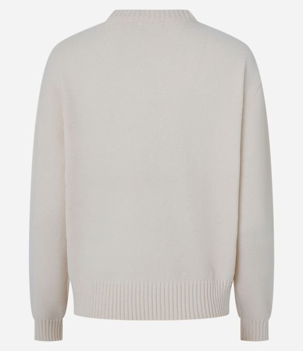 Suéter con Manga Larga en Chenille 7
