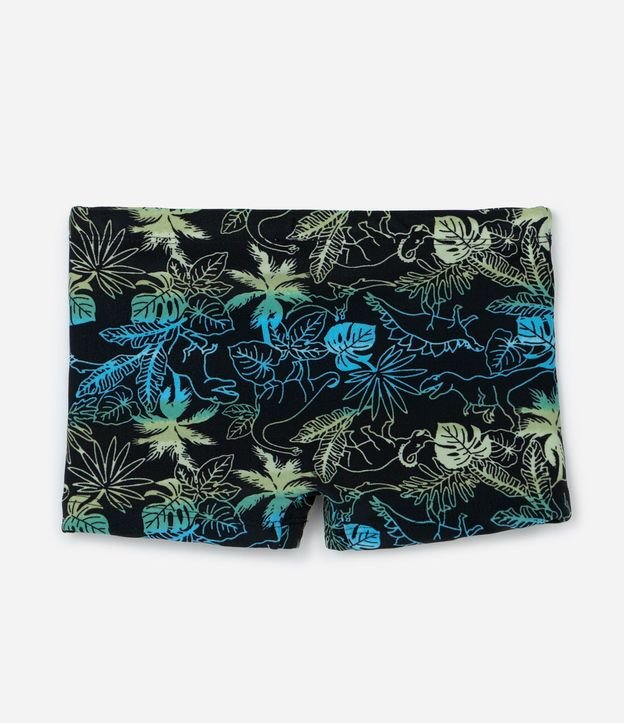 Sunga Boxer Infantil con Estampa de Palmeras - Talle 5 a 14 años 2