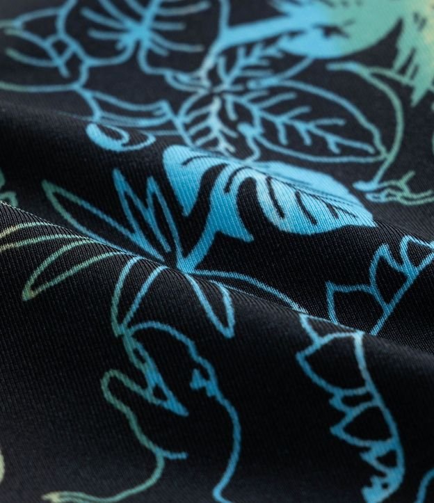 Sunga Boxer Infantil con Estampa de Palmeras - Talle 5 a 14 años 3
