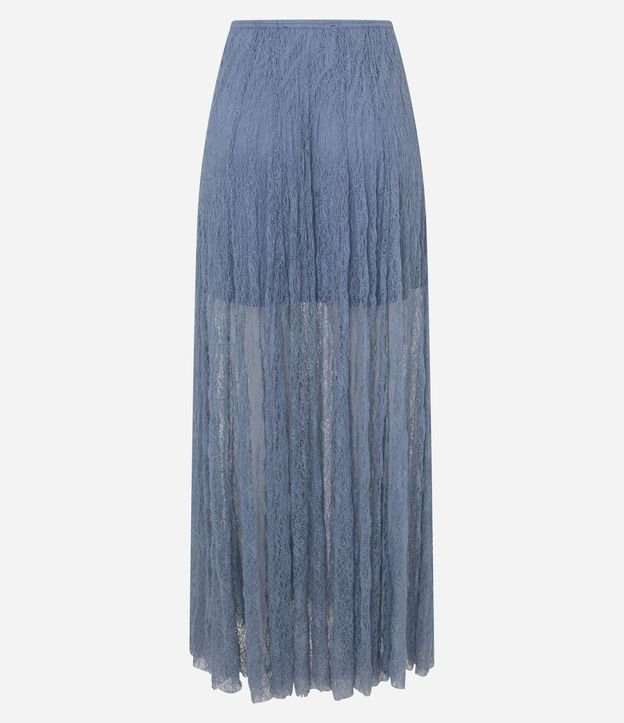 Pollera Evasê New Midi en Encaje con Forro 9