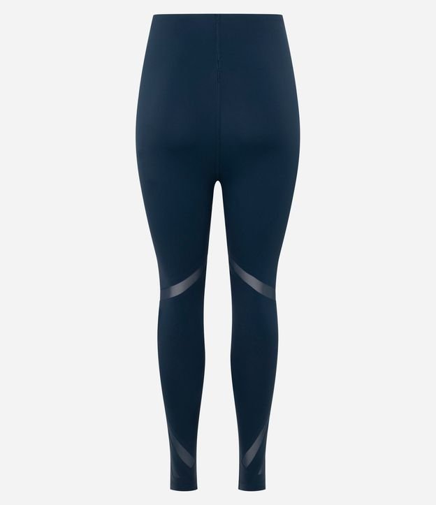 Pantalón Legging Deportiva en Microfibra con Recortes en Tela 7