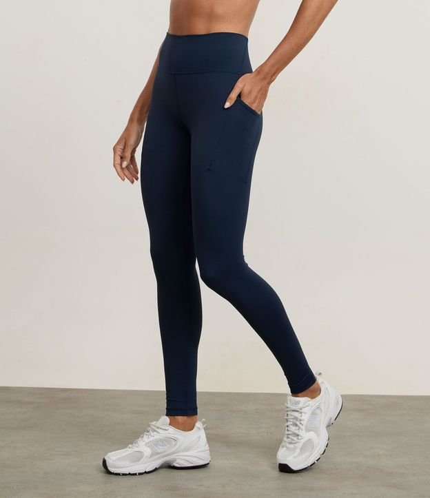Calca Legging Deportiva en Microfibra con Bolsillos 3