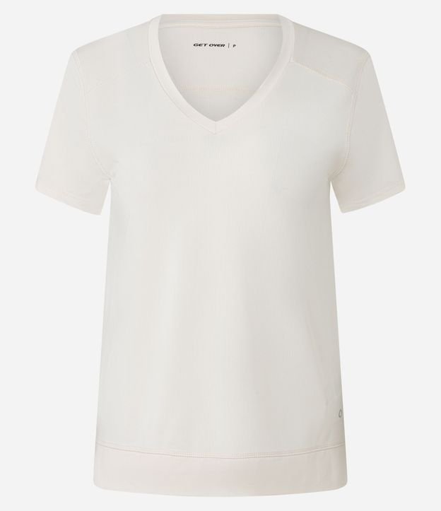 Remera Deportiva en Microfibra Agujerada con Ruedo Mullet 5