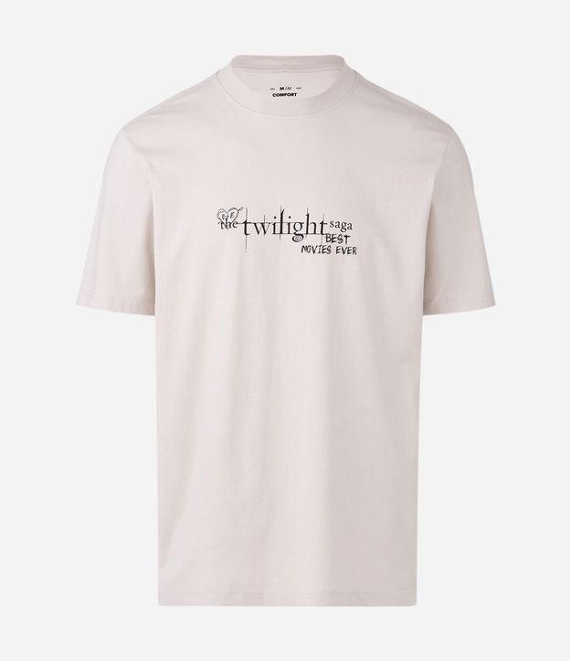 Remera Comfort en Algodón con Estampa de Twilight 7