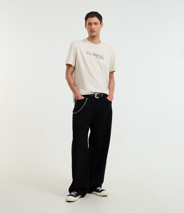 Remera Comfort en Algodón con Estampa de Twilight 3