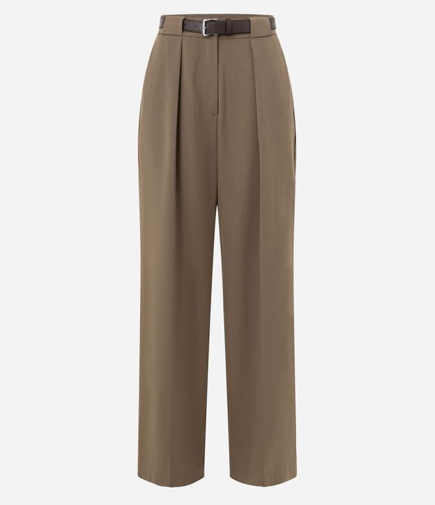 Pantalón Pantalona en Sastrería con Cinturón 7