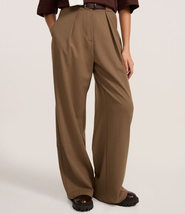 Pantalón Pantalona en Sastrería con Cinturón 4