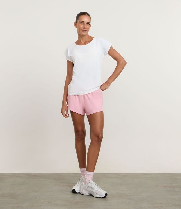 Remera Deportiva en Microfibra Texturizada