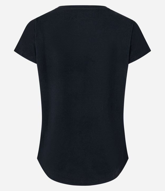 Remera Deportiva en Microfibra Texturizada 6