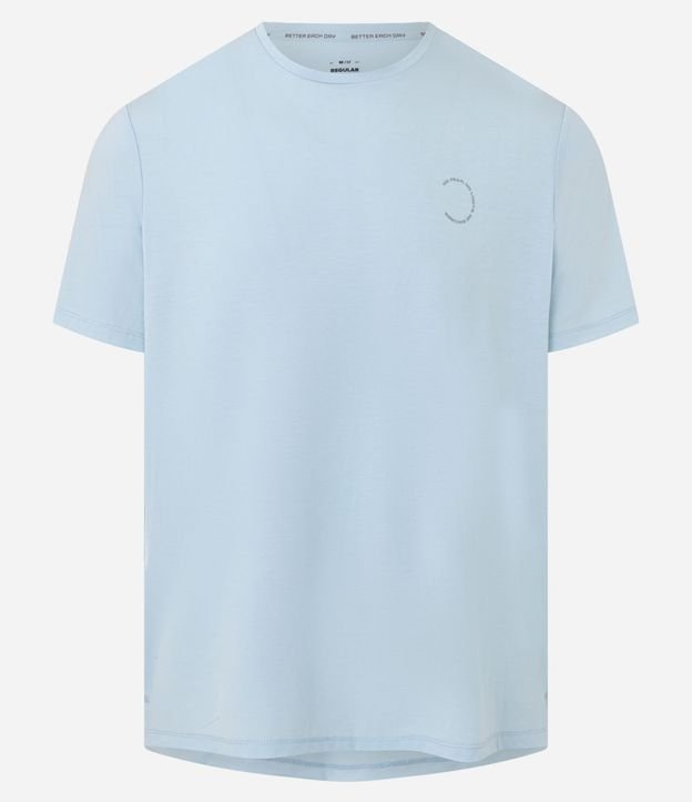 Remera Deportiva en Tecnologia Dry con Estampa Lettering 6