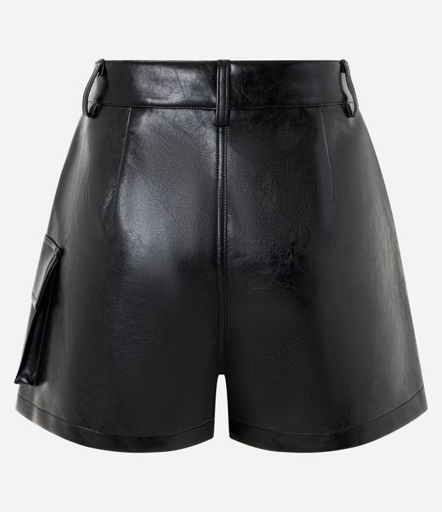 Short Pollera en PU con Bolsillos 6