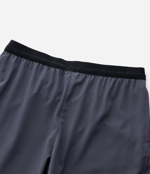 Bermuda Masculina Tecnológica con Cintura Contrastante 12