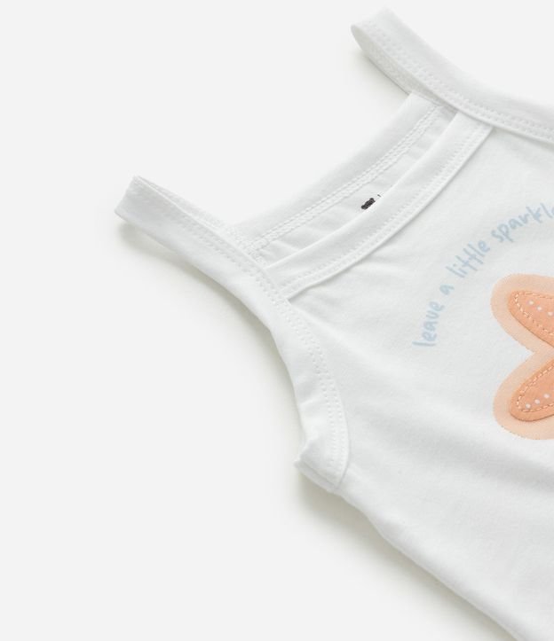 Conjunto Infantil en Cotton con Estampa de Estrella - Talle 0 a 18 Meses 9
