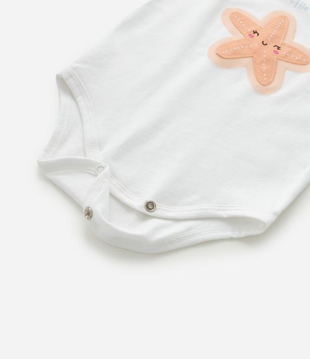 Conjunto Infantil en Cotton con Estampa de Estrella - Talle 0 a 18 Meses 10