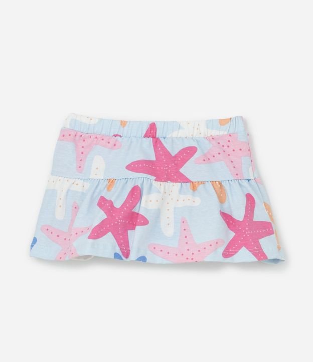 Conjunto Infantil en Cotton con Estampa de Estrella - Talle 0 a 18 Meses 5