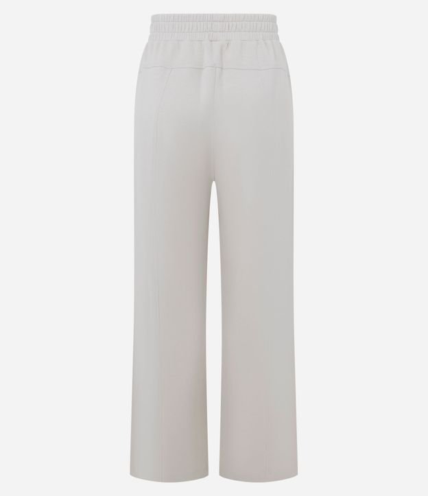 Pantalón Recto Deportivo en Modal con Trenzadora 6