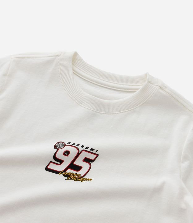 Remera Infantil con Estampa Relampago Mc Queen - Talle 2 a 8 años 5
