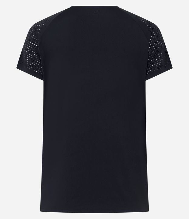 Remera Deportiva en Microfibra con Laterales Perforadas 7