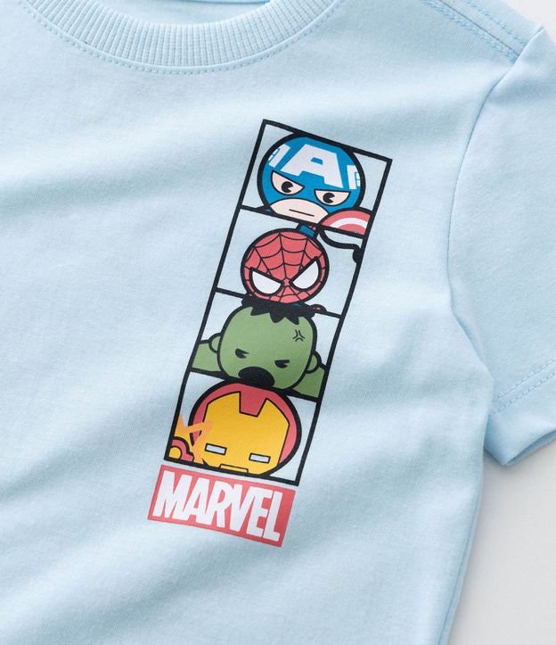 Remera Infantil Estampa Frente y Espalda Avengers Baby - Talle 1 a 6 años 6