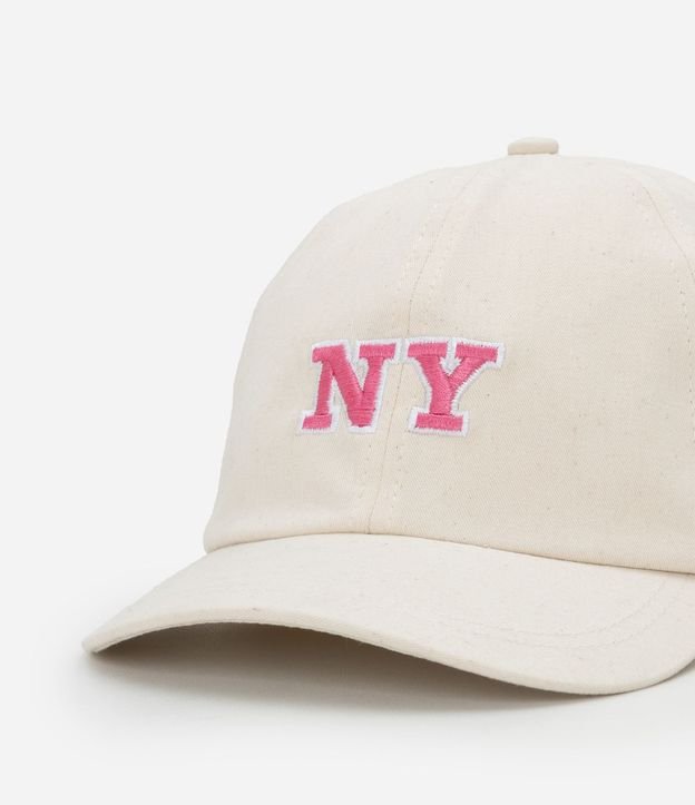 Gorra Infantil Aba Curva con Bordado NY - Talle único 5