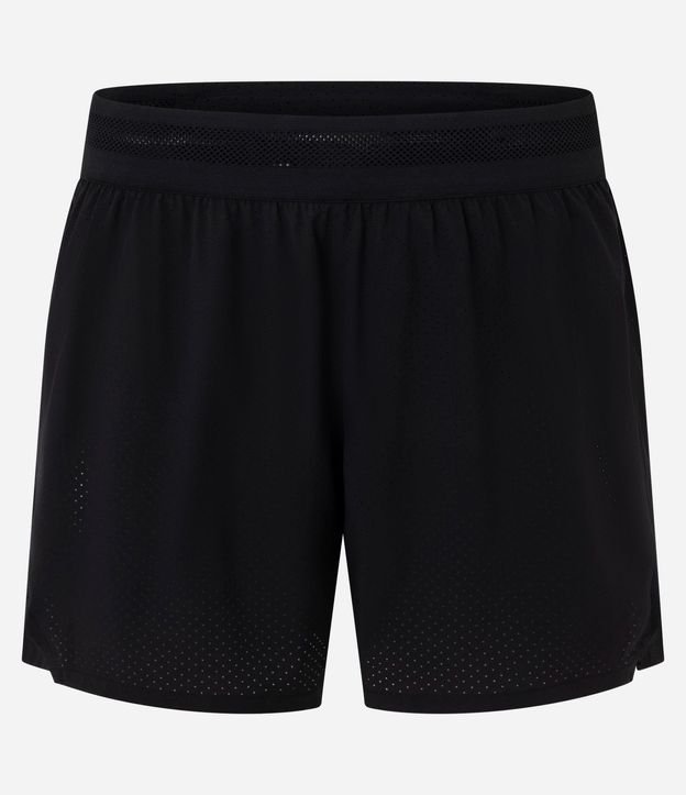 Bermuda Deportiva en Microfibra Liso Running Perforada 10