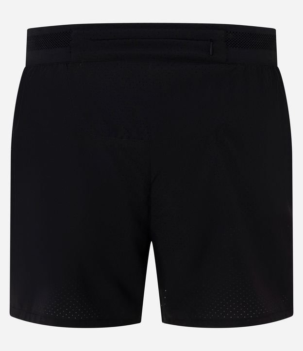 Bermuda Deportiva en Microfibra Liso Running Perforada 12