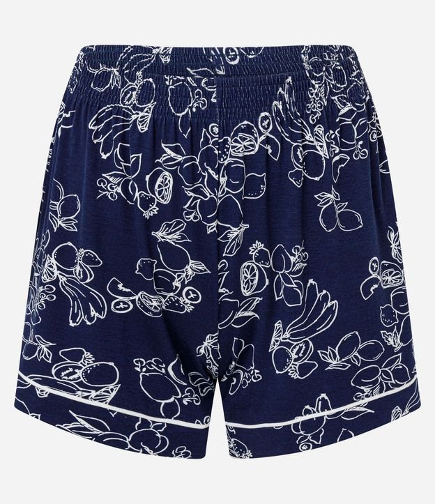 Pijama Short Doll Americano en Viscolycra con Estampado Floral 6