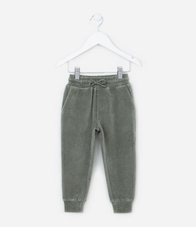 Pantalón Infantil en Terciopelo Acanalada - Talle 1 a 5 años 1