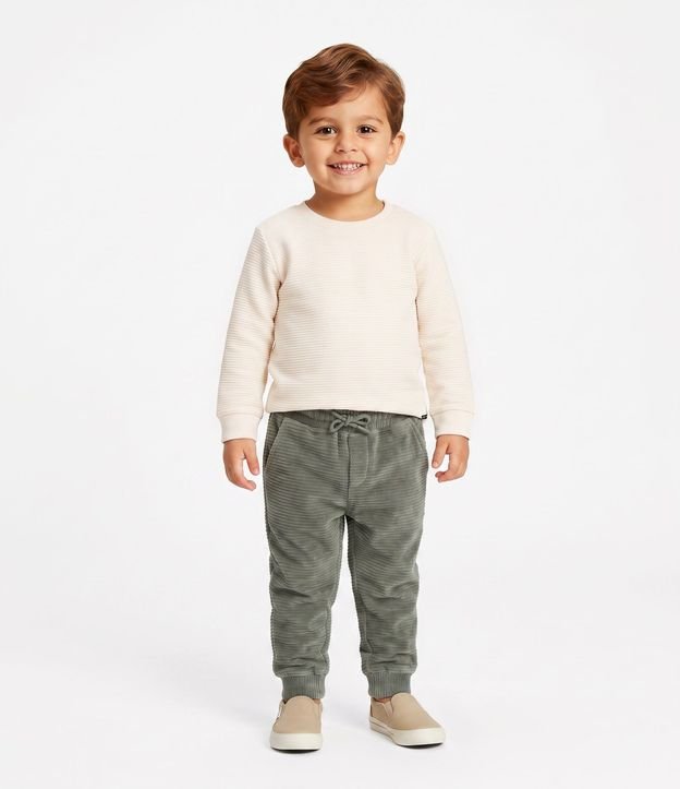 Pantalón Infantil en Terciopelo Acanalada - Talle 1 a 5 años 1