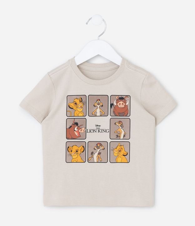 Remera Infantil con Estampa Rey León - Talle 1 a 6 años