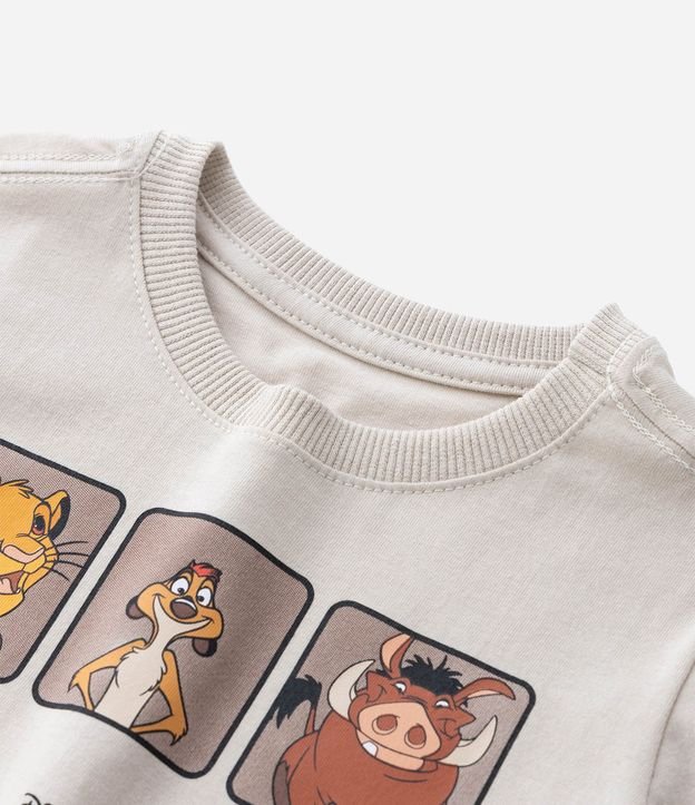 Remera Infantil con Estampa Rey León - Talle 1 a 6 años 5