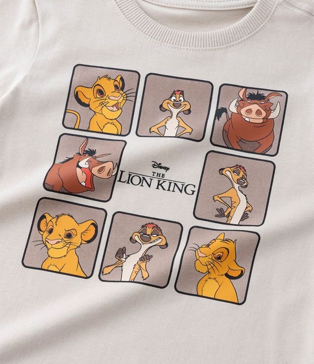 Remera Infantil con Estampa Rey León - Talle 1 a 6 años 6