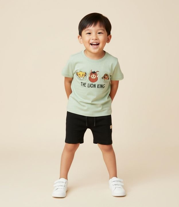 Remera Infantil con Estampa Rey León - Talle 1 a 6 años