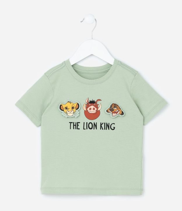 Remera Infantil con Estampa Rey León - Talle 1 a 6 años 2