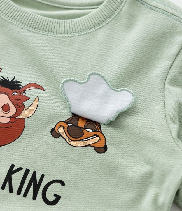 Remera Infantil con Estampa Rey León - Talle 1 a 6 años 6