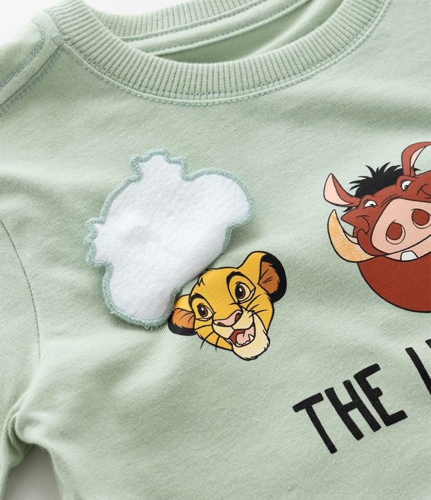 Remera Infantil con Estampa Rey León - Talle 1 a 6 años 7